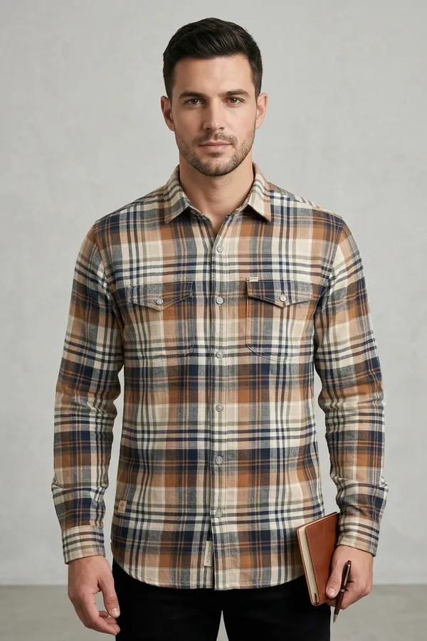 Riverblue_Men_S_Shirt_Rust