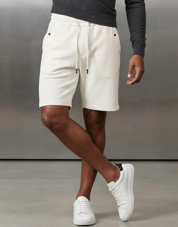 Statusquo_Men_S_Shorts_White