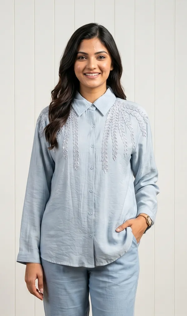 Mask_Women_S_Shirt_Sea_Green