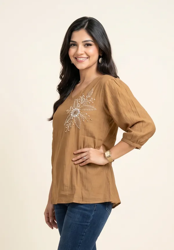 Mask_Women_S_Top_Khakhi