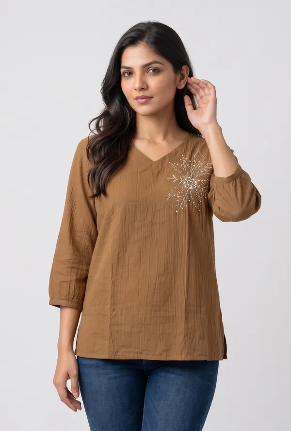 Mask_Women_S_Top_Khakhi