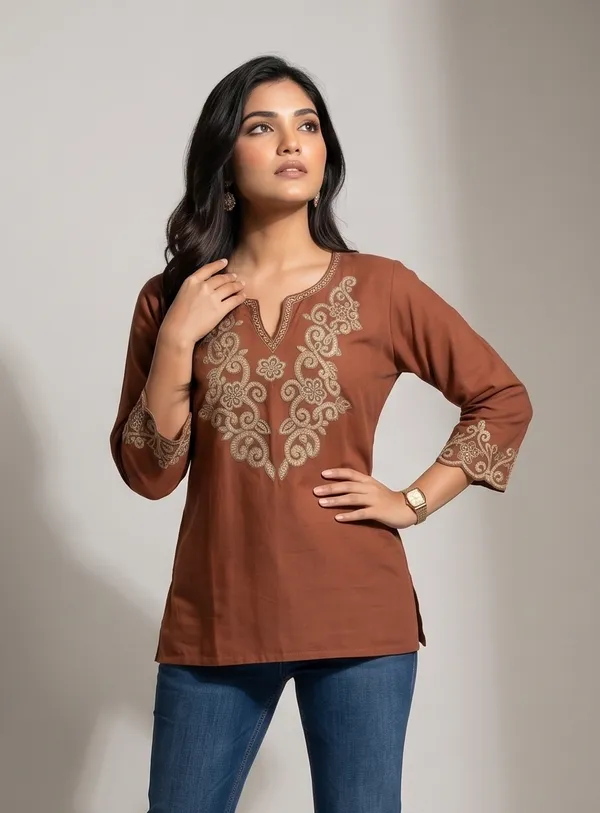 Mask_Women_S_Top_Brown