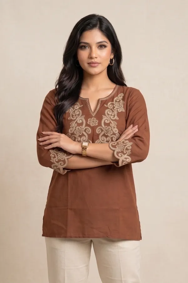 Mask_Women_S_Top_Brown