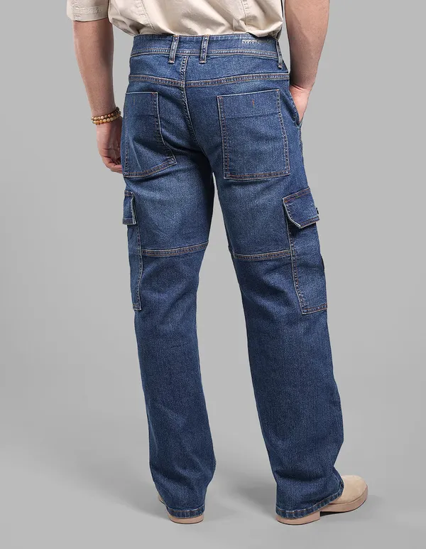 Rookies_Dark_Blue_Loose_Fit_Denim_Cargo_Dk_Blue