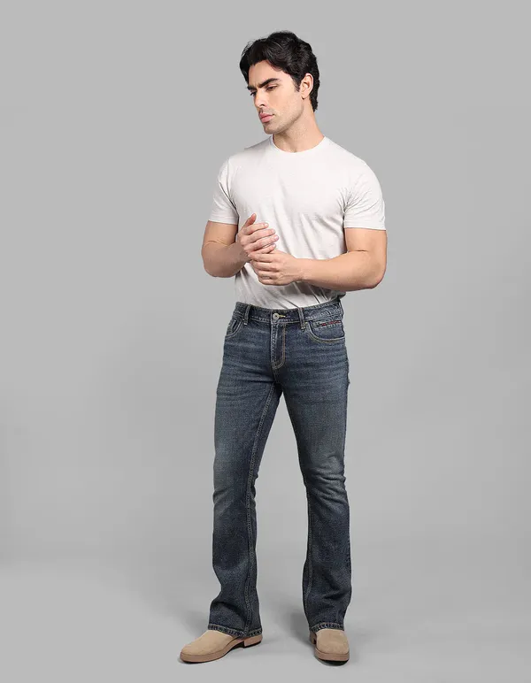 Rookies_Med_Blue_Mid_Rise_Loose_Boot_Leg_Stretch_Jeans_Med_Blue