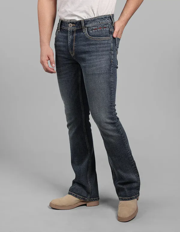 Rookies_Med_Blue_Mid_Rise_Loose_Boot_Leg_Stretch_Jeans_Med_Blue