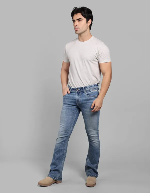Rookies_Med_Blue_Mid_Rise_Loose_Boot_Leg_Stretch_Jeans_Med_Blue
