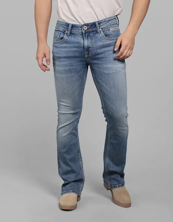 Rookies_Med_Blue_Mid_Rise_Loose_Boot_Leg_Stretch_Jeans_Med_Blue