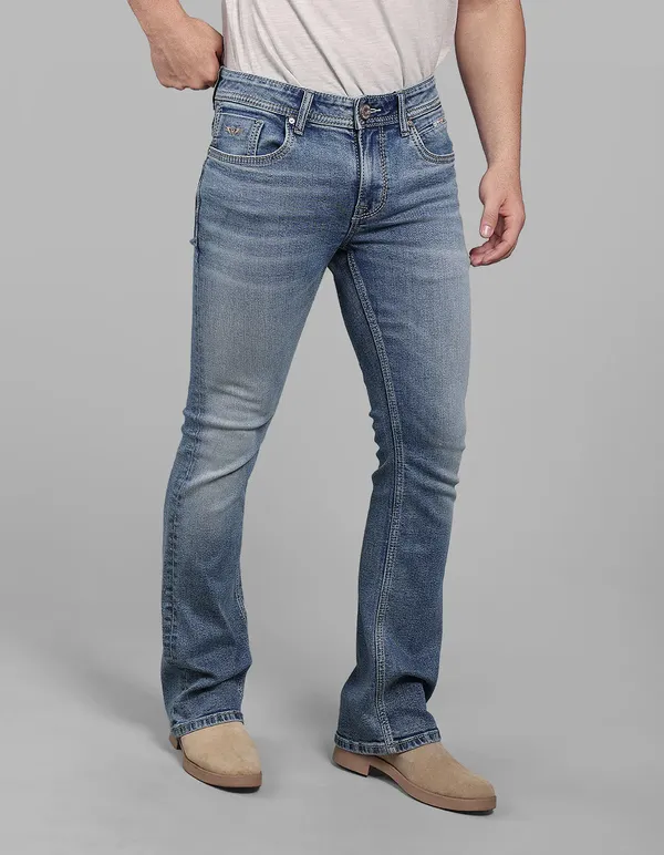 Rookies_Med_Blue_Mid_Rise_Loose_Boot_Leg_Stretch_Jeans_Med_Blue