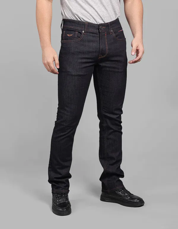 Rookies_Dark_Blue_Mid_Rise_Slim_Straight_Fit_Stretch_Jeans_Dk_Blue