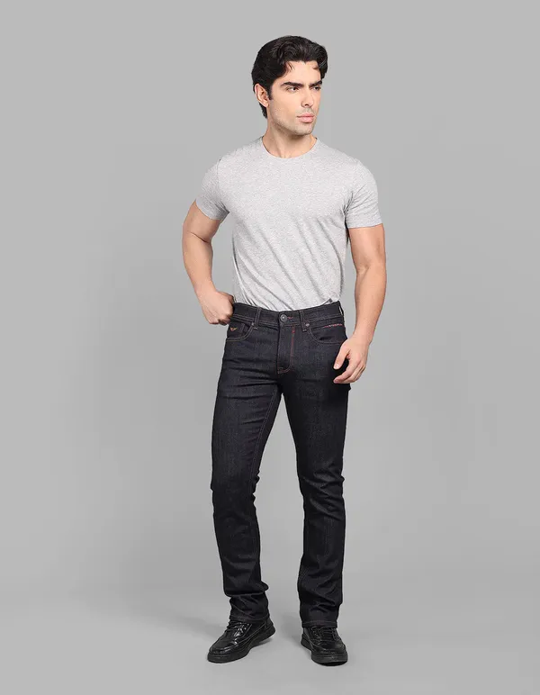 Rookies_Dark_Blue_Mid_Rise_Slim_Straight_Fit_Stretch_Jeans_Dk_Blue