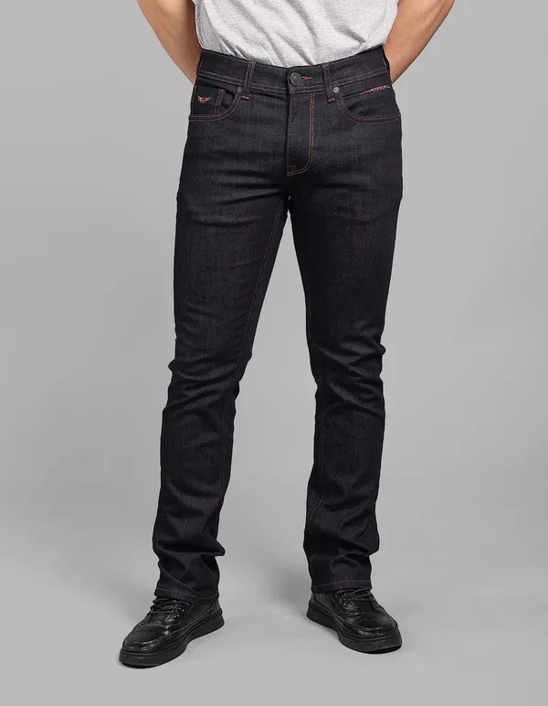 Rookies_Dark_Blue_Mid_Rise_Slim_Straight_Fit_Stretch_Jeans_Dk_Blue