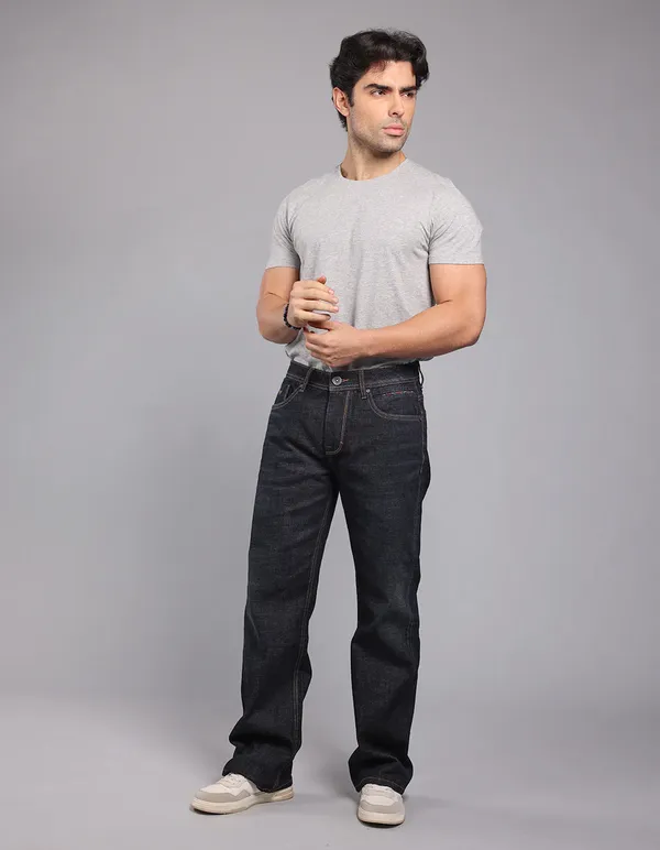Rookies_Dark_Blue_Midrise_Loose_Fit_Stretch_Jeans_Dk_Blue