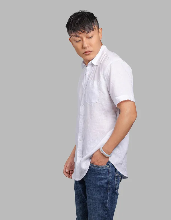 Rookies_Half_Sleeve_100_Linen_Shirt_Khaki_4