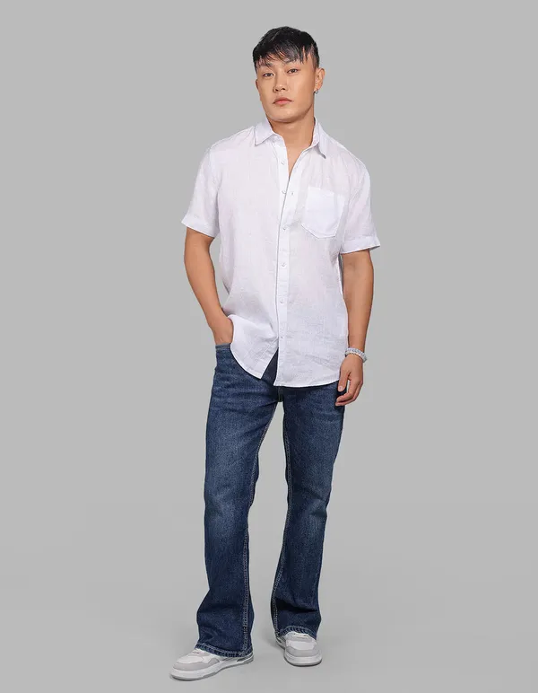 Rookies_Half_Sleeve_100_Linen_Shirt_Khaki_4
