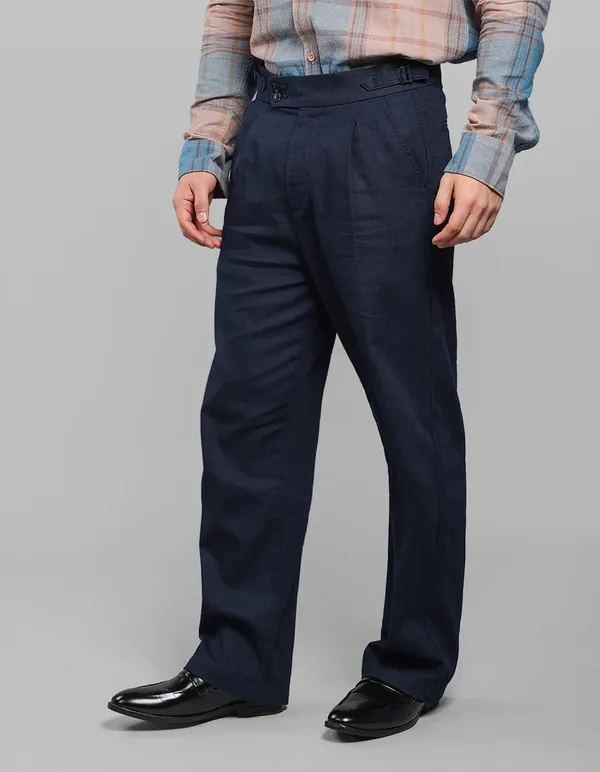 Rookies_Pleated_Korean_Fit_Cotton_Pants_Dk_Navy