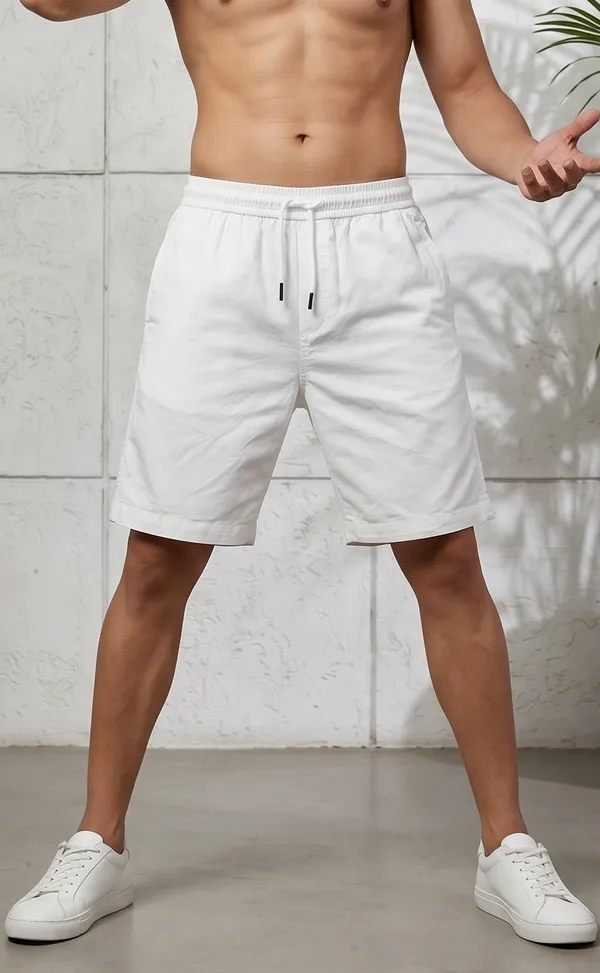 Statusquo_Men_S_Short_White