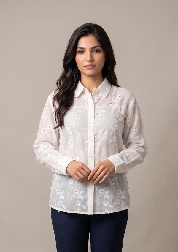 Mask_Women_S_Shirt_White