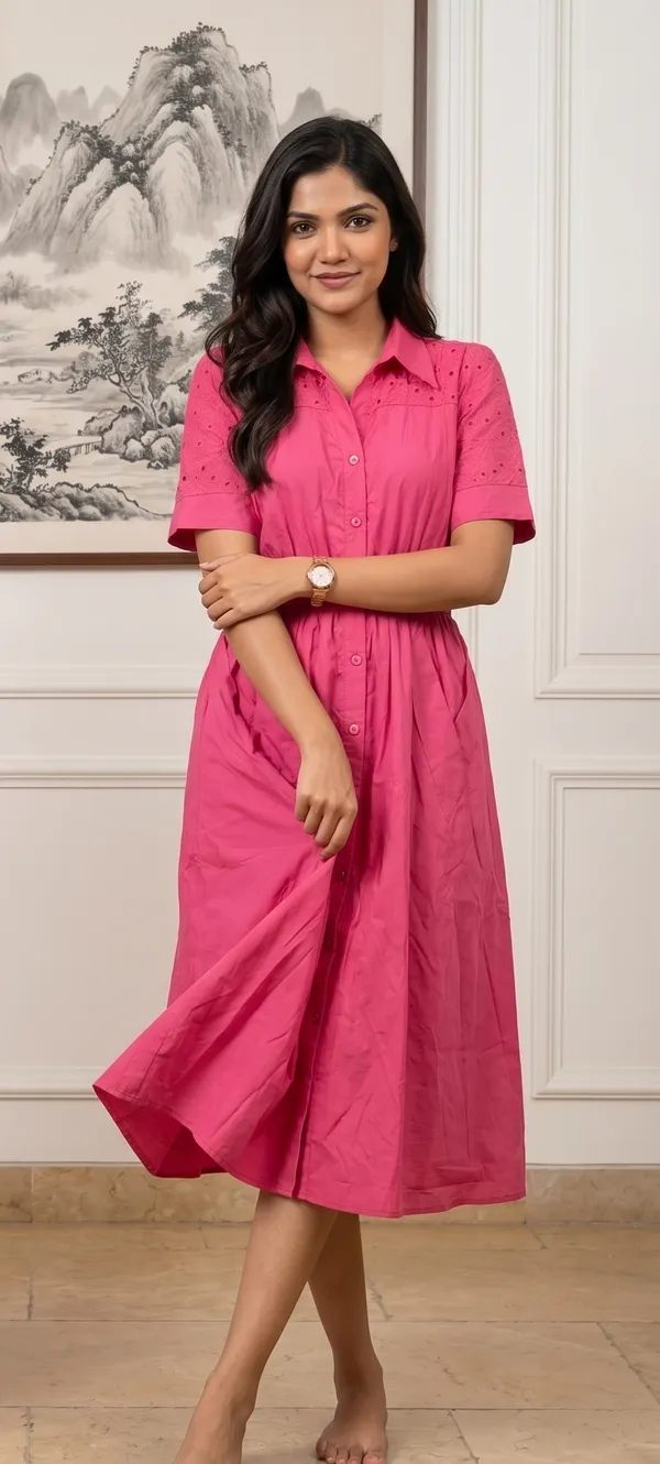 Mask_Women_S_Tunic_Hot_Pink