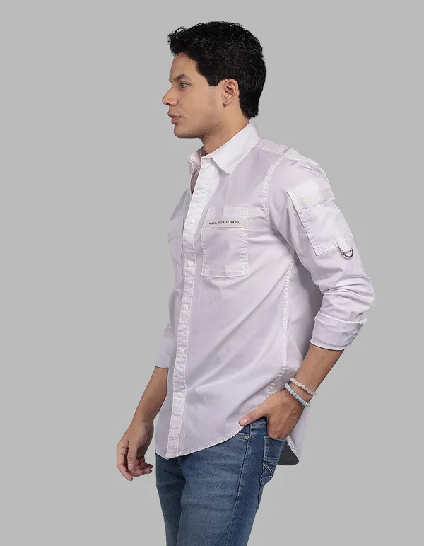 Rookies_Optic_White_Full_Sleeve_Stretch_Cargo_Shirt_Optic_White