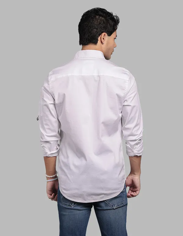 Rookies_Optic_White_Full_Sleeve_Stretch_Cargo_Shirt_Optic_White