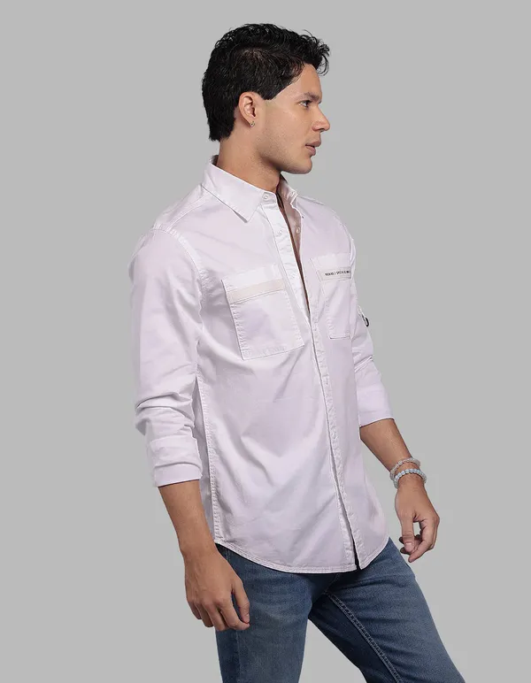 Rookies_Optic_White_Full_Sleeve_Stretch_Cargo_Shirt_Optic_White