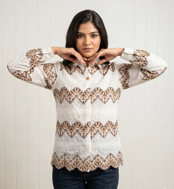 Mask_Women_S_Shirt_White_Brown