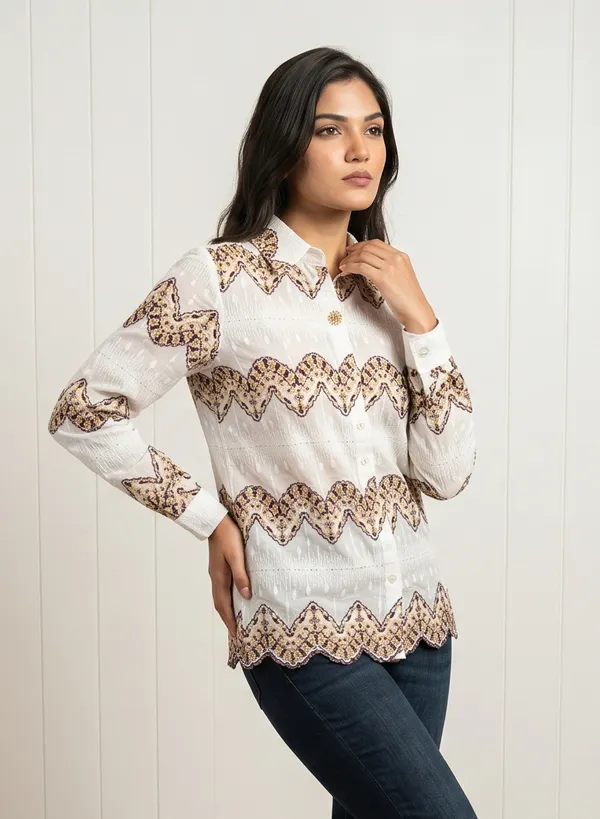 Mask_Women_S_Shirt_White_Brown