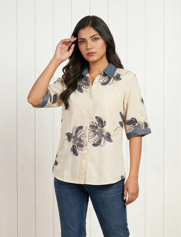 Mask_Women_S_Shirt_Cream_Blue