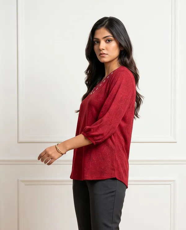 Mask_Women_S_Top_Maroon