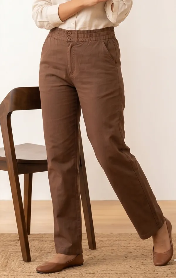 Mask_Women_S_Trouser_Brown
