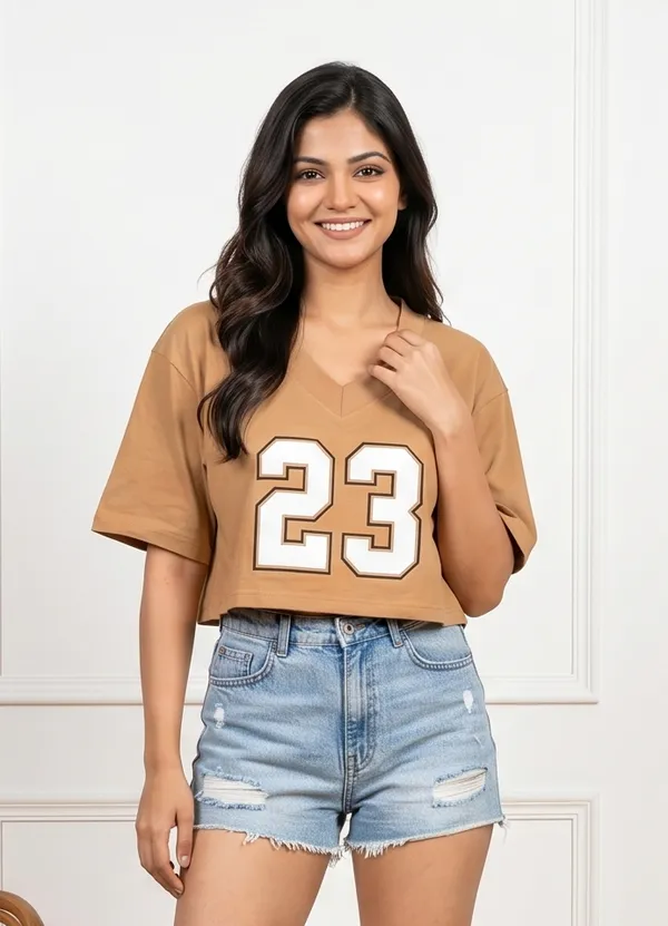 Mask_Women_S_T_Shirt_Brown