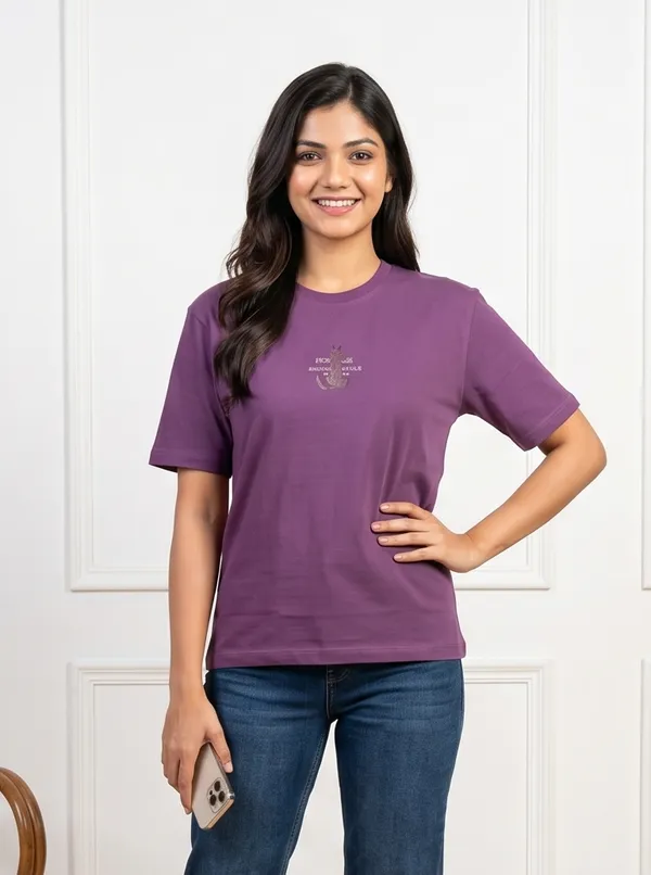 Mask_Women_S_T_Shirt_Purple
