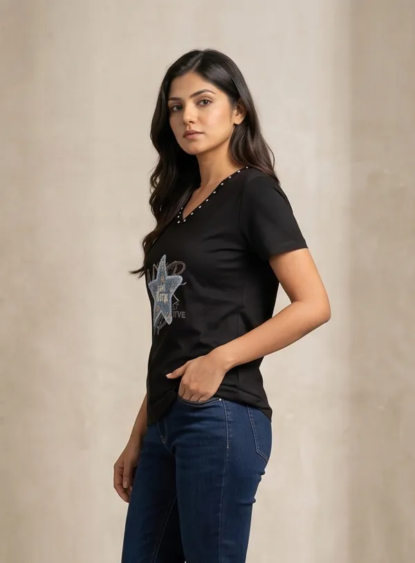 Mask_Women_S_T_Shirt_Black