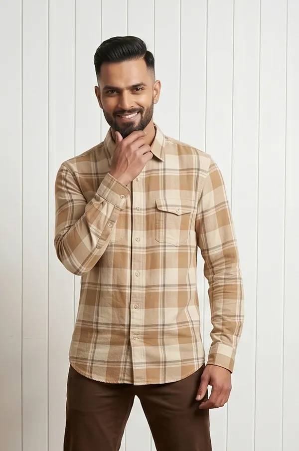 Riverblue_Men_S_Shirt_Khakhi