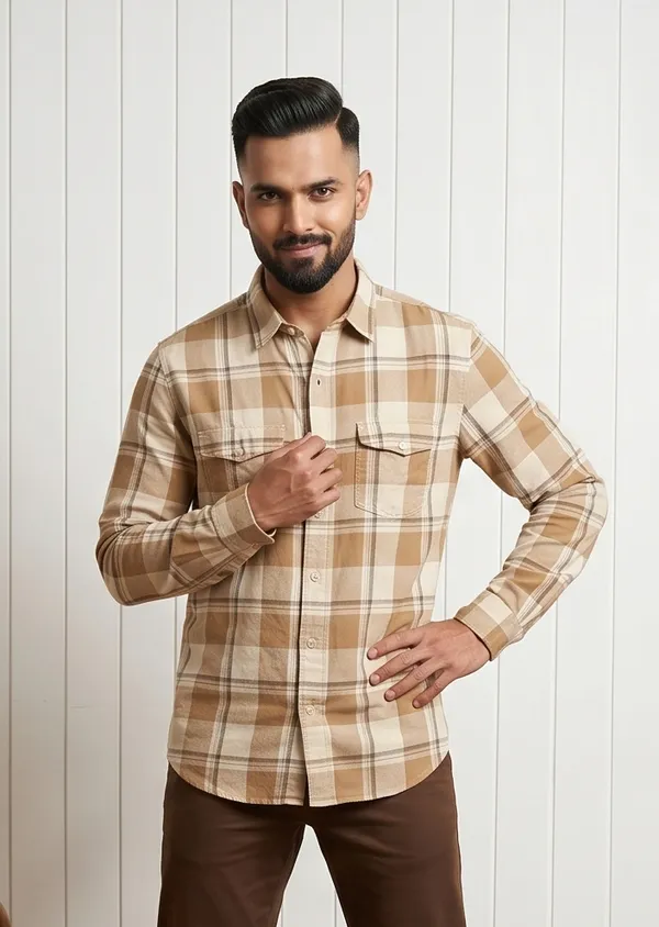Riverblue_Men_S_Shirt_Khakhi