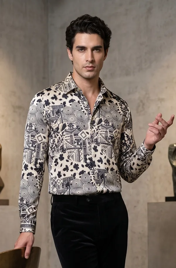 Sigotto_Men_S_Shirt_Beige_Print
