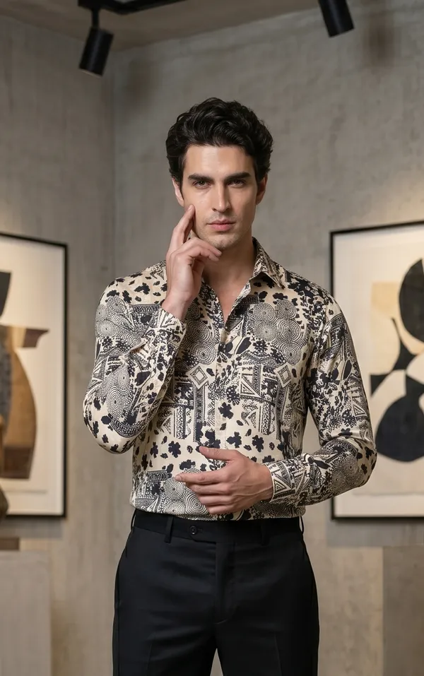 Sigotto_Men_S_Shirt_Beige_Print