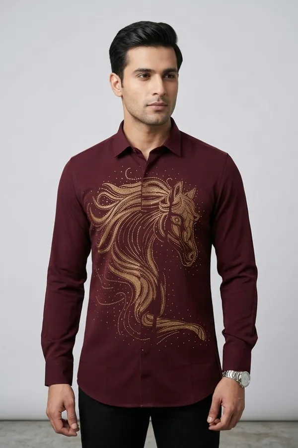 Manzon_Men_S_Shirt_Wine