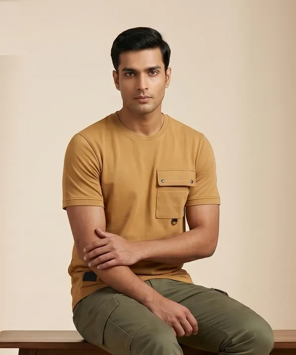 Riverblue_Men_S_T_Shirt_Khakhi