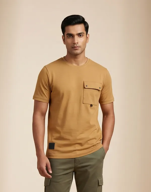 Riverblue_Men_S_T_Shirt_Khakhi