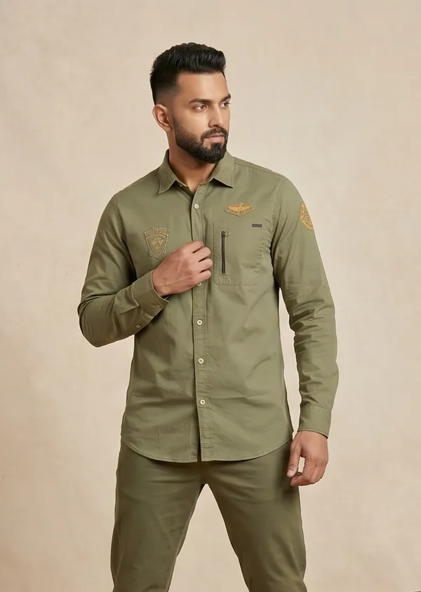 Riverblue_Men_S_Shirt_Green