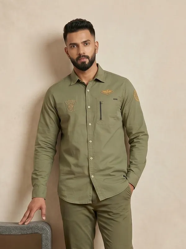 Riverblue_Men_S_Shirt_Green