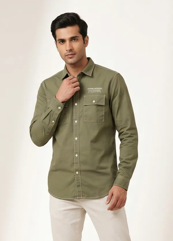 Riverblue_Men_S_Shirt_Green
