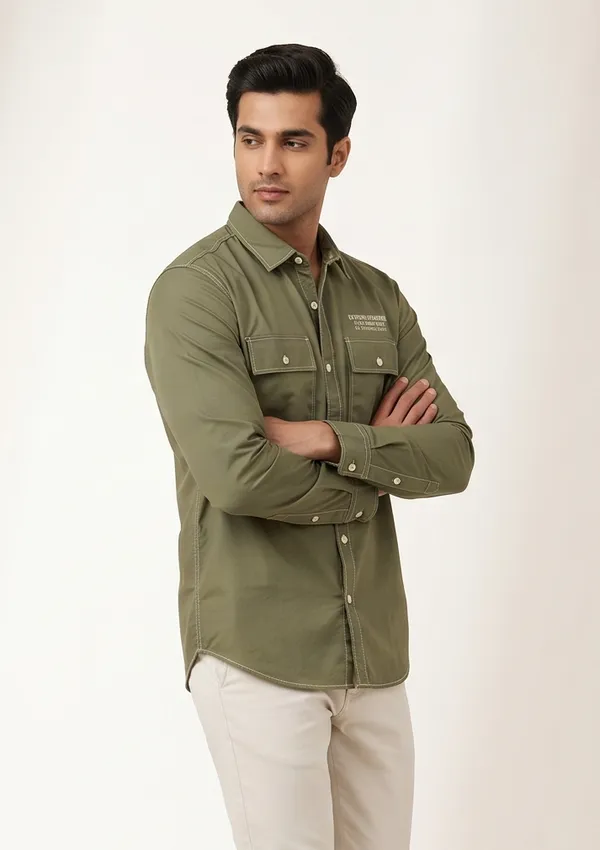 Riverblue_Men_S_Shirt_Green