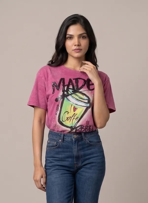 Mask_Women_S_T_Shirt_Hot_Pink