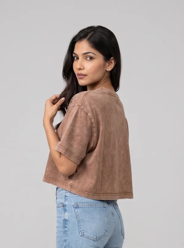 Mask_Women_S_T_Shirt_Brown