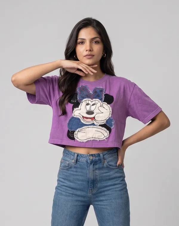 Mask_Women_S_T_Shirt_Purple