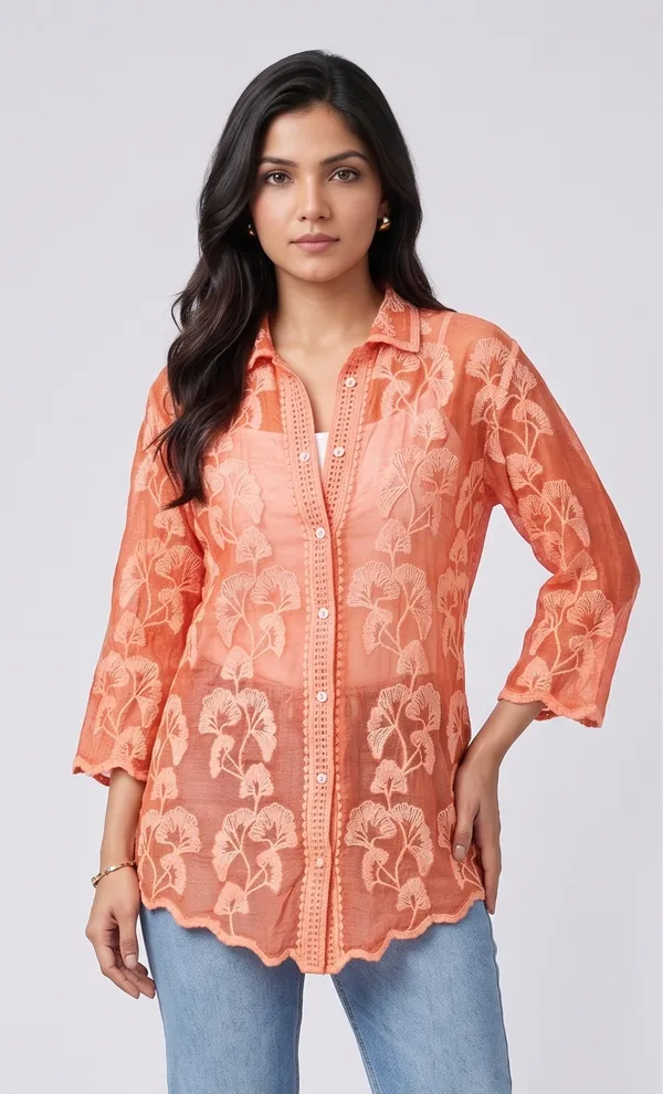 Mask_Women_S_Shirt_Orange