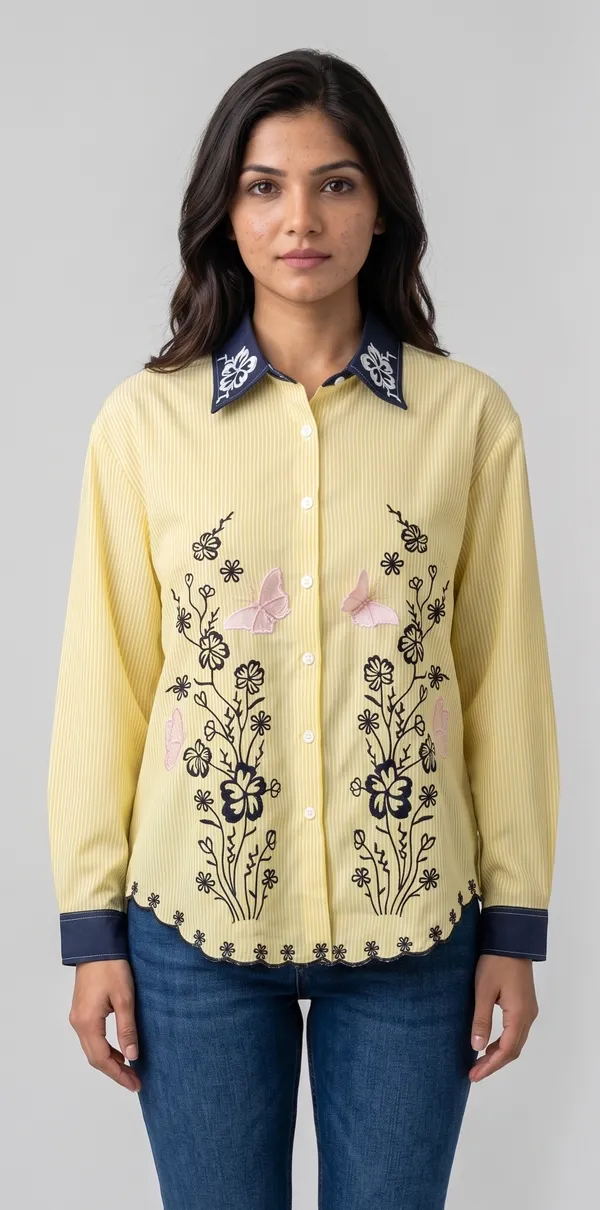 Mask_Women_S_Shirt_Yellow